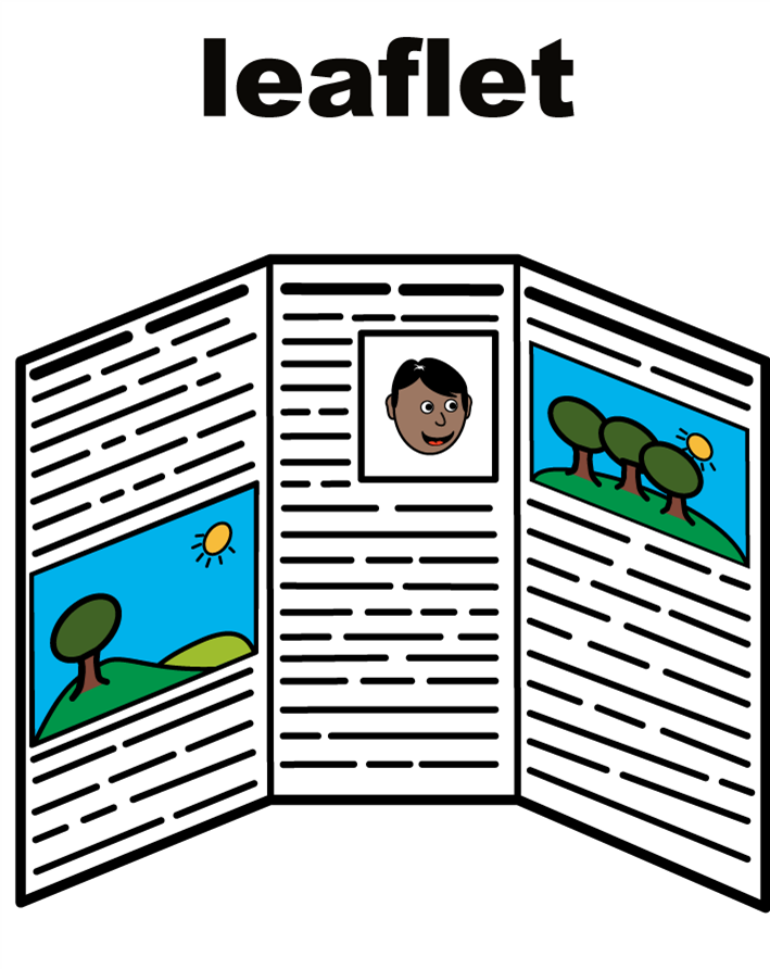 easy read leaflet